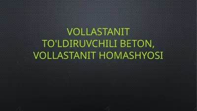 vollastonit — PPTX