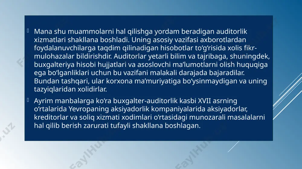 auditning maqsad va vazifalari - Page 4
