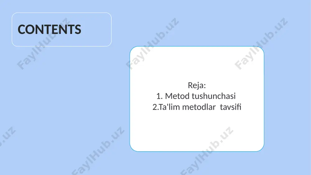ta'lim metodlari va vositalari - Page 2