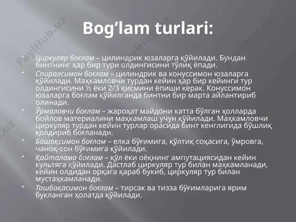 desmurgiya va transport immobilizatsiyasi - Page 3