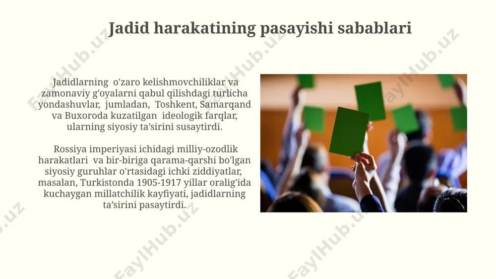 jadidlarning siyosiy maʼrifiy harakatlari - Page 5
