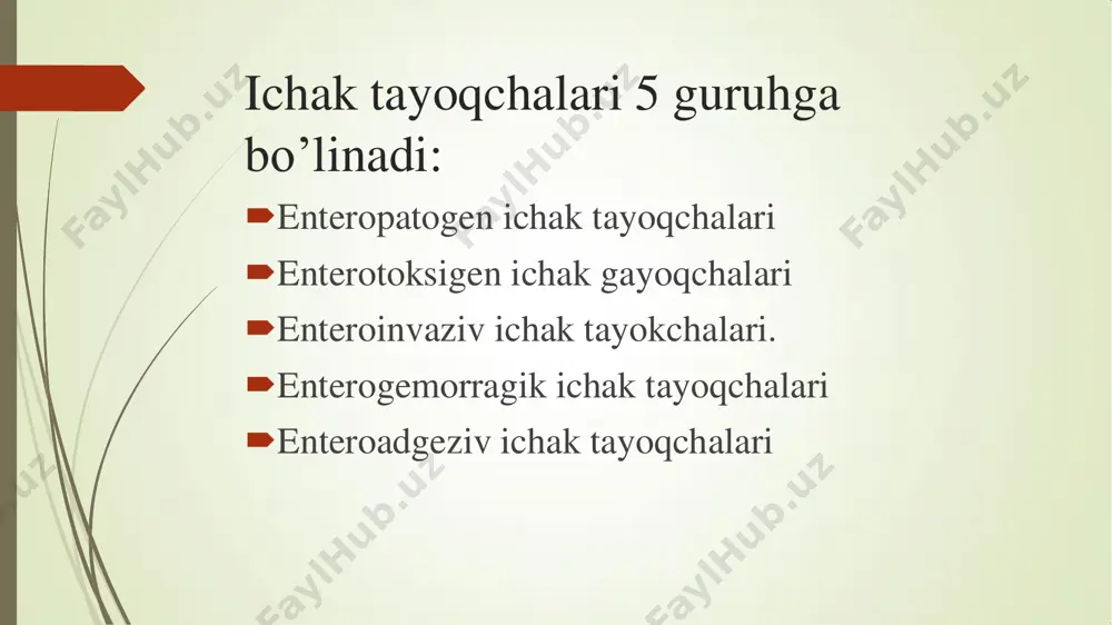 y intoksikatsiya suv-tuz almashinuvini buzilishi suvsizlanish turli darajada ich ketishi qayt qilish bilan gаstroenterit prоfilaktika 21.08.2021 xatarsiz vaqtdagi chora-tadbirlar: ko’rsatmaga ko’ra antibiotiklar qabul qilish. shaxsiy gigiyena qoidalariga rioya kilish pashshalarga qarshi kurashish. jamoat ovqatlanish muassasalarida ovqat mahsulotlarini saqlash va sotishda gigiyena qoidalariga amal qilish. shifoxona ichi infeksiyasini oldini olish