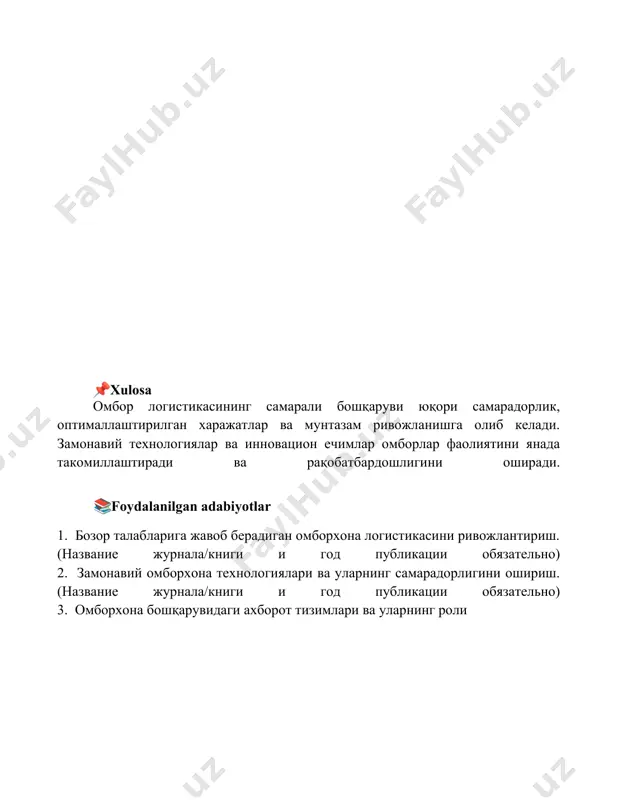 ombor logistikasi - Page 5