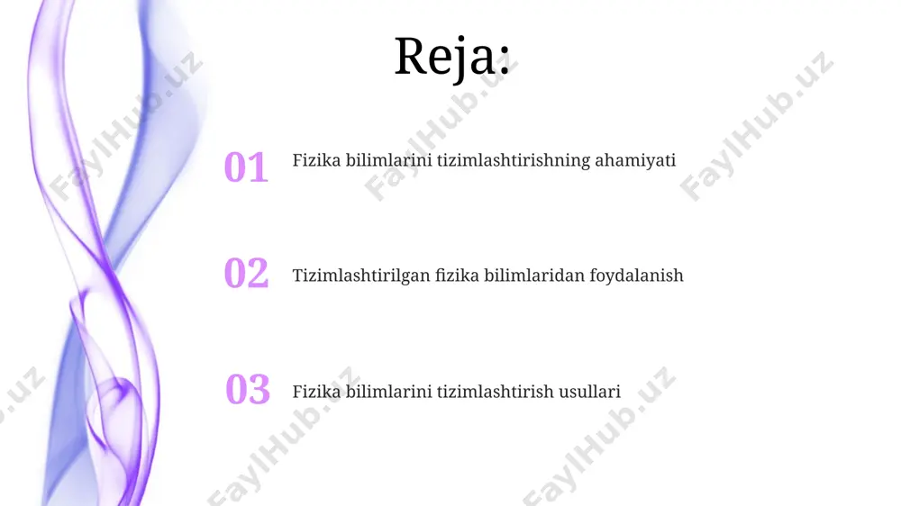 'minlash uchun, muhandislar 20 dan ortiq turli fizik parametrlarni, jumladan, tortish kuchi va materialning mustahkamligini hisobga olishadi. fizika qonunlari, masalan, nyutonning 2-qonuni, 1000 kvt quvvatli gidroelektr stansiyalarida (masalan, chirchiq gesida) energiya ishlab chiqarishni loyihalashda qo‘llaniladi. klassik fizikaning asosiy qonunlari va tushunchalari elektrostatikada kulon qonuni, ikkita nuqtaviy zaryad orasidagi kuchni 1/r² ga teskari proportsional ravishda ifodalaydi va bu qonun 18-asrda parijda kashf etilgan. klassik mexanikada nyutonning 3 ta harakat qonuni butun dunyo bo'ylab fizika asoslarini tushunish uchun muhim ahamiyatga ega bo'lib, 17-asrda angliyada shakllangan. termodinamikada, 0, 1, 2 va 3-qonunlar issiqlik va energiya o'zgarishlarini tasvirlaydi, bu qonunlar 19-asrda germaniya va buyuk britaniyada rivojlangan. fizika bilimlarini tizimlashtirishning ahamiyati tizimli yondashuv, murakkab fizika jarayonlarini, masalan, 3 o'lchovli harakatni yoki 4 fundamental kuchni, osongina tushunish va ular orasidagi bog'liqliklarni o'rnatish imkonini beradi. fizika bilimlarining tizimlashtirilgan shakli, 100 dan ortiq formulalar va qonunlarni samarali eslab qolish va qo'llashga yordam beradi, shu bilan birga samarqanddagi talabalarga …