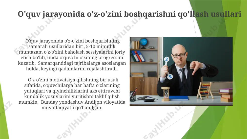 pedagogning òzini òzi boshqarish muammosi - Page 5