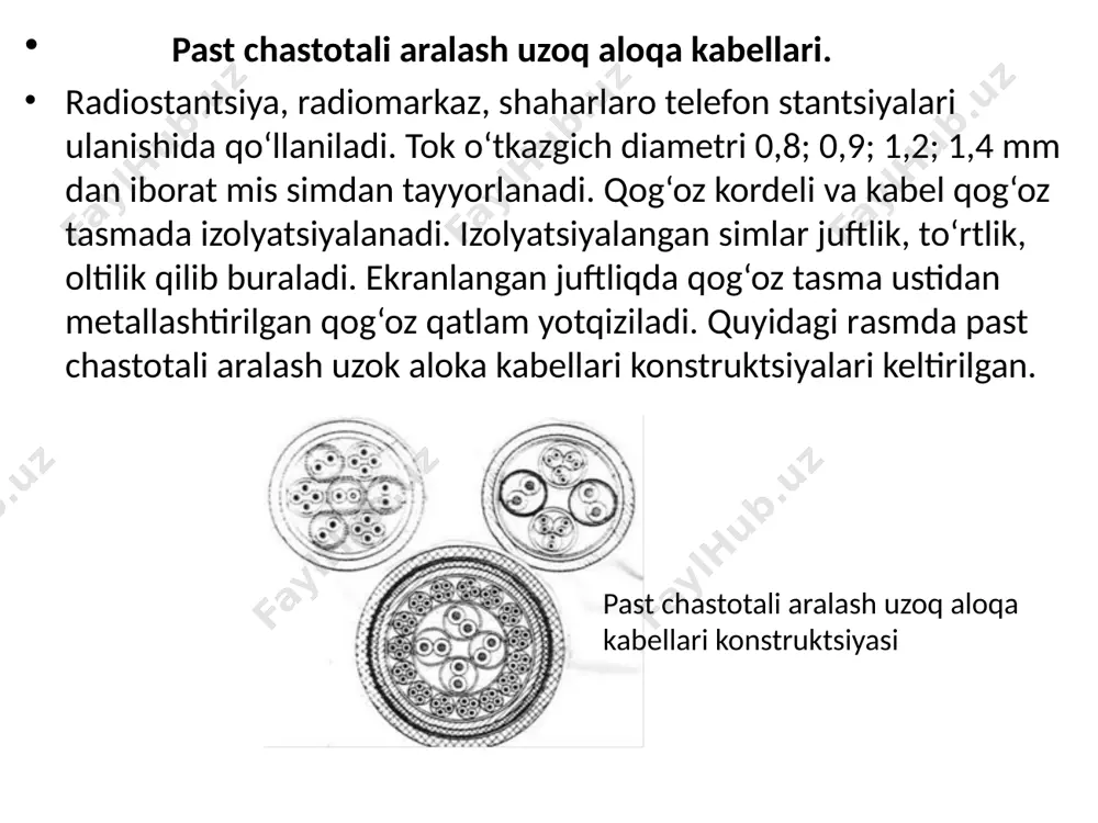 yuqori chastotali kordel-ps izolyatsiyali simmetrik kabel - Page 4