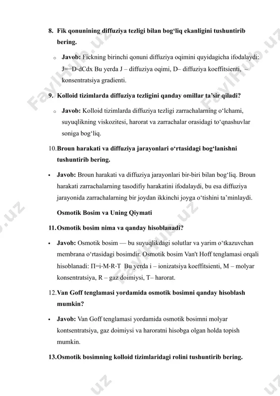tions.academic press, 1992. 2. r. j. hunter. foundations of colloid science.oxford university press, 2001. 3. j. m. lopez-ruiz. diffusion and brownian motion: the colloid science. springer, 2017. 4. p. d. ivey, s. e. j. gregg. colloid and surface chemistry. wiley, 2013. 5. b. j. parkin, l. g. williams. principles of diffusion in colloid systems. elsevier, 2016.