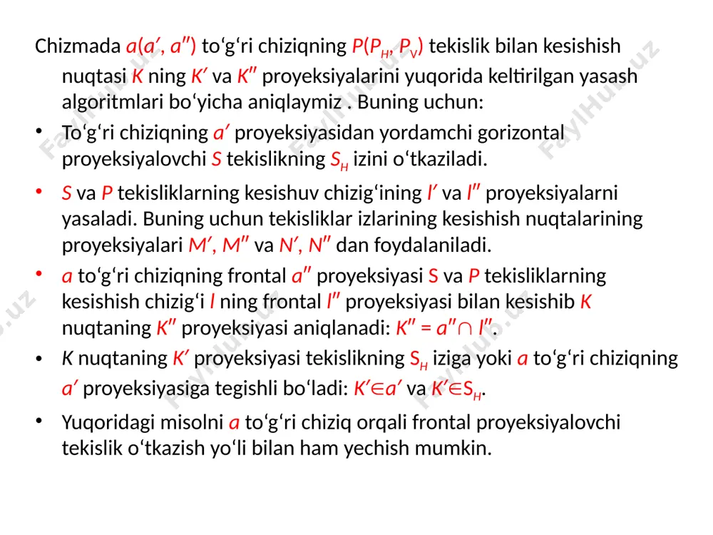 to‘g‘ri chiziq va tekislikning kesishuvi - Page 4