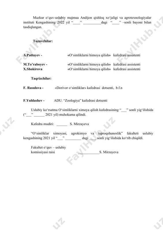 l qo‘ymaslik muhimdir. аlmashlab ekish qoidalariga amal qilmaslik, mineral o‘g‘itlar, pestitsidlar, gerbitsidlar, fungitsidlardan meʼyoridan ortiq foydalanish tuproq biotsenozining buzilishiga, ekinzorlar fitosanitariya holatining yemonlashishiga sabab bo‘ladi. natijada yetishtirilayotgan navlarning kasalliklarga chidamliligi tezda yo‘qoladi, hosil miqdori va sifati keskin buziladi. xozirgi vaqtda qishloq xo‘jaligi va selektsiyachi olimlar oldida turgan eng dolzarb masala ekinlarning kasalliklarga chidamlilik xossasini saqlab qolish va uni takomillashtirishdan iborat. аyrim maʼlumotlarga qaraganda, kasalliklar va zararkunandalar taʼsirida har yili dunyo bo‘yicha 35-40% va hattoki 50% hosil yo‘qotiladi (bmt ning fаo tashkilotining habar berishicha 30%). jahon statistikasi maʼlumotlariga binoan odamning o‘rtacha oziq-ovqat uchun sarflagan mablag‘i tahminan o‘simliklarni himoya qilishga ketgan xarajatlari bilan teng ekan. taajub vaziyat ro‘y beradi: kasalliklar va zararkunandalar bilan kurashish qanchalik jadallaщsa, shunchalik ularning zarar keltirishi kuchayadi, soni va egallagan hududlari ko‘payadi. uning sababini aniqlashga ancha vaqt kerak bo‘ldi, ammo endi javobi topildi – hosilning bu darajada o‘ta ko‘p yo‘q bo‘lishiga odamning o‘zi aybdor ekan. qishloq xo‘jalik ishlab …