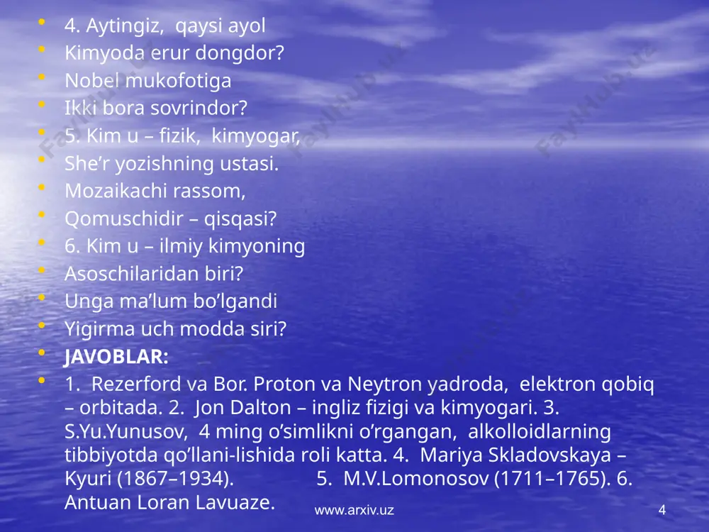 aromatik uglevodorodlar - Page 4