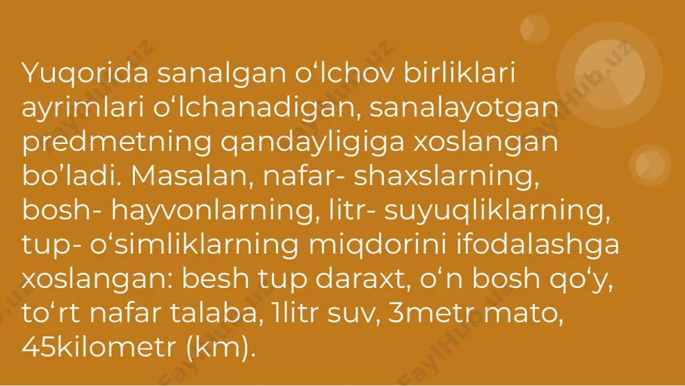 hisob soʻzlar (numerativlar) - Page 5
