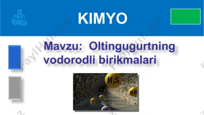 oksobirikmalar. aldegidlar.olinishi va xossalari — PPT