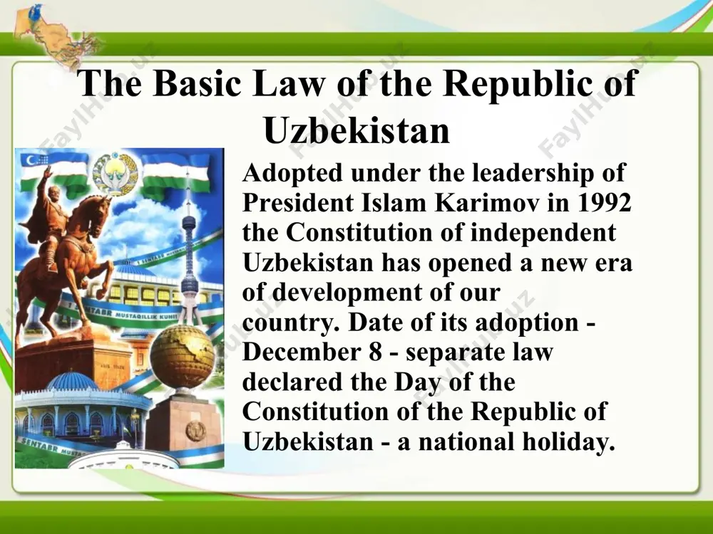 constitution of uzbekistan and united states of america - Page 3