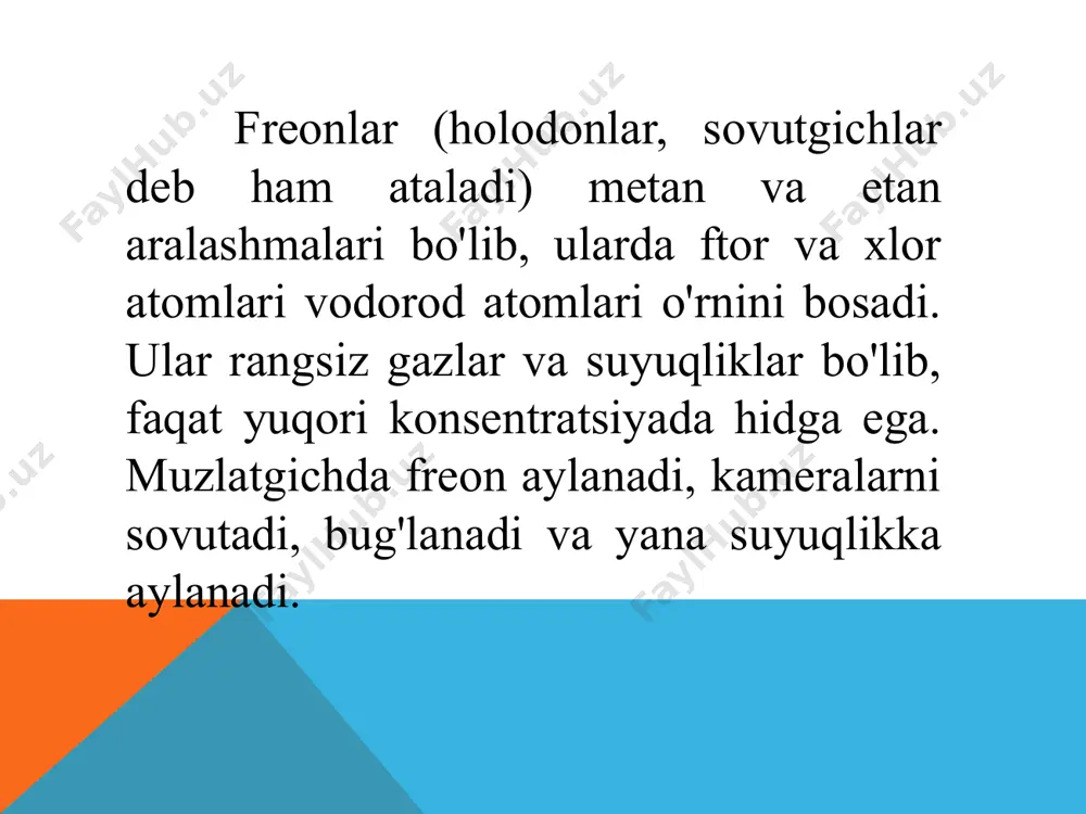 freonli sovutish tizimlari - Page 3