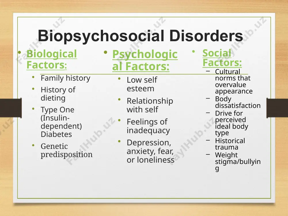 all eating concerns deserve immediate attention. 9 dsm-5 diagnoses anorexia nervosa (an) bulimia nervosa (bn) binge eating disorder (bed) avoidant-restrictive food intake disorder (arfid) other specified feeding or eating disorder (osfed) eating disorders are complex and some eating issues will not meet diagnostic criteria. all must be taken seriously. the term eating disorders covers a variety of conditions. what they all have in common is that they involve extreme emotions, attitudes, and behaviors surrounding weight, food, and size. eating disorders are rooted in uniquely low self-esteem and disruption in one’s relationship with self. eating disorders are extremely serious and potentially life-threatening. they have both emotional and physical effects, and they can affect anyone, regardless of gender, age, race, or any other descriptor. the eating disorders we will be talking about are anorexia, bulimia, binge eating disorder, avoidant-restrictive food intake disorder, and other specified feeding or eating disorder. please keep in …