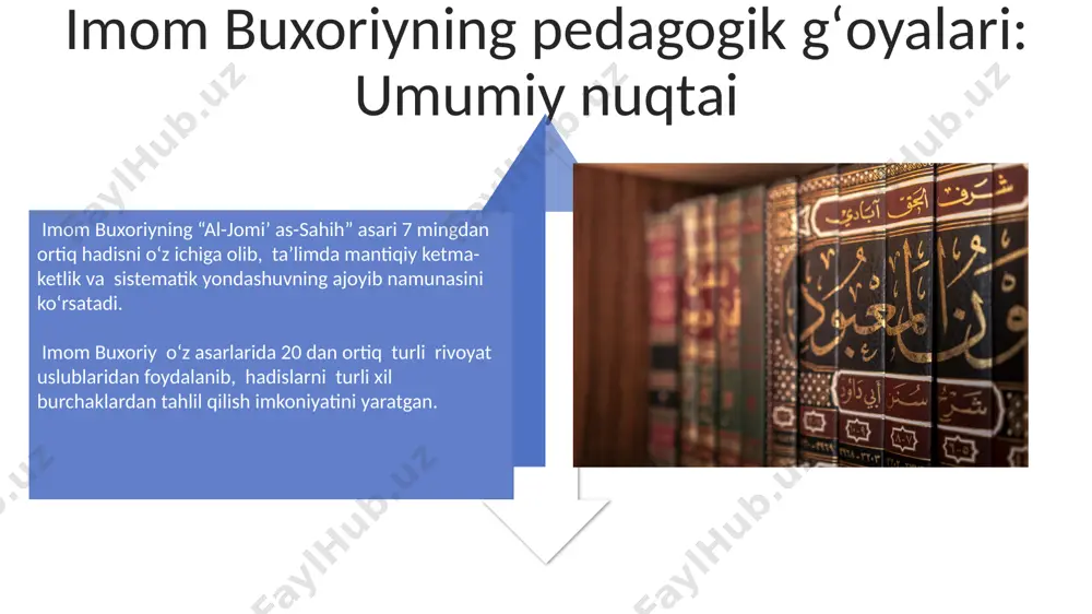 imom al buxoriy va al-xorazmiyning ta'lim g'oyalari - Page 4