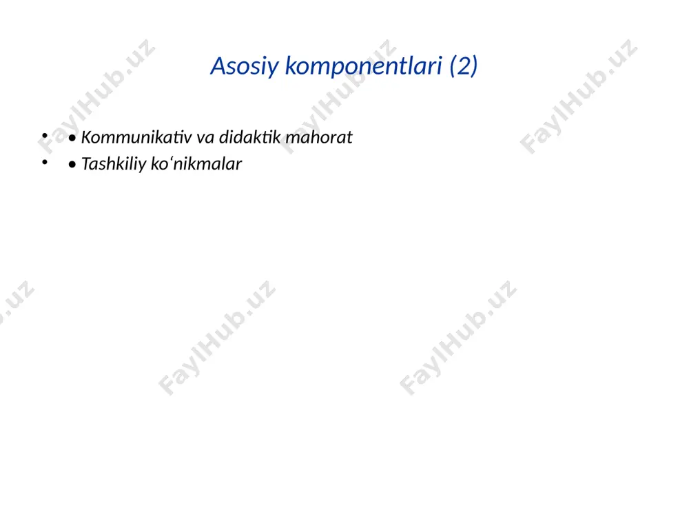 pedagogik mahorat va uning o‘qituvchi faoliyatidagi ahamiyati - Page 5