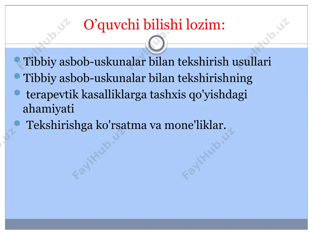 bemorlarni instrumentalt tekshirish usullari - Page 2