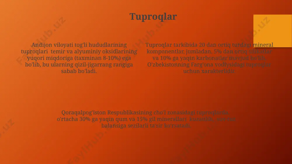 nlarning 5 va 6 halqali sikloalkanlari, masalan, siklopentan va siklogeksan, neftning eng koʻp tarqalgan sikloalkan turlaridan hisoblanadi va ularning qaynash harorati 30-170°c oraligʻida. oʻzbekistonning fargʻona vodiysi neft maydonlarida qazib olingan neftlarda naftenlarning nisbati aralashmalarning kimyoviy tarkibiga va chuqurlikka qarab 20% dan 70% gacha oʻzgarib turishi mumkin. neftning fizik xossalari neftning zichligi har xil boʻlib, odatda 0,8 dan 1,0 g/sm³ gacha oʻzgaradi va bu koʻrsatkich neftning kimyoviy tarkibi va kelib chiqishiga, masalan, oʻzbekistonning fargʻona vodiysidagi neft konlariga bogʻliq. neftning sirt tarangligi taxminan 20-30 mn/m oraligʻida boʻladi va bu koʻrsatkich neftni qazib olish va transportlash jarayonlarida muhim rol oʻynaydi, jumladan rossiyaning sibir mintaqasidagi neft quvurlari uchun. neftning yopishqoqligi temperaturaga bogʻliq boʻlib, yuqori temperaturada kamayadi. masalan, 20°c da 10 mpa·s boʻlgan neftning yopishqoqligi 50°c da 5 mpa·s gacha pasayadi. metallar metallarning neft tarkibidagi miqdori mintaqaga bog'liq bo'lib, masalan, o'zbekistonning janubiy hududlaridagi neft konlarida 10-15 mg/l gacha, shimoliy dengiz neftlarida esa 2-5 mg/l gacha …
