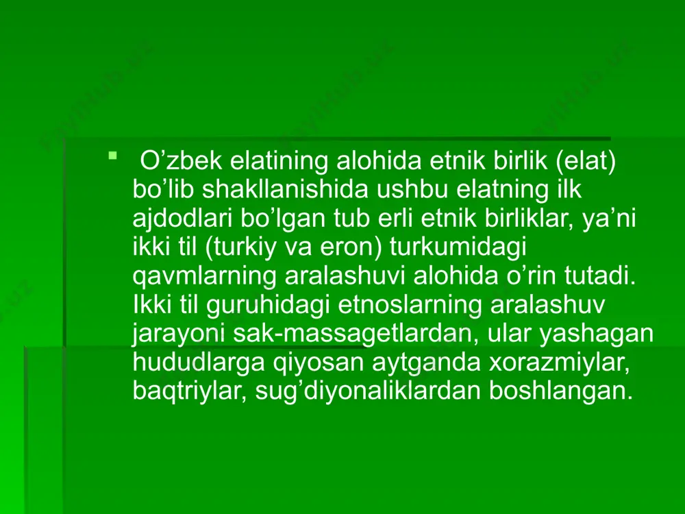 o’zbekxalqining shakllanish jarayoni - Page 3