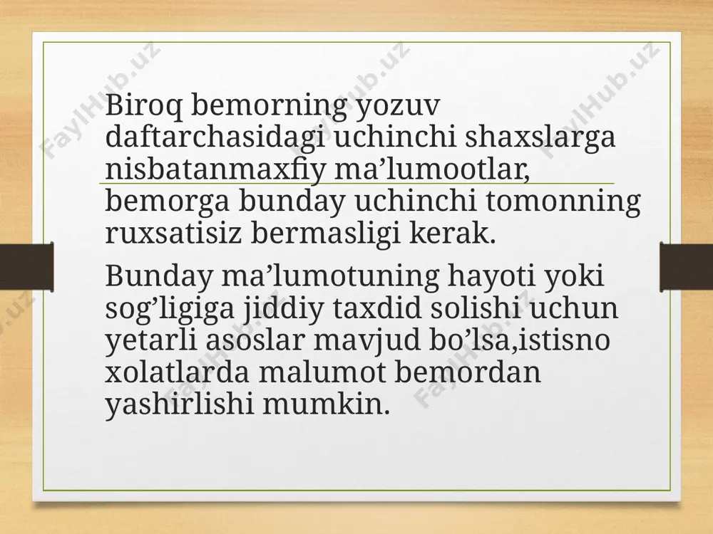 tibbiy muolajalar g'ozilik masalasi - Page 4