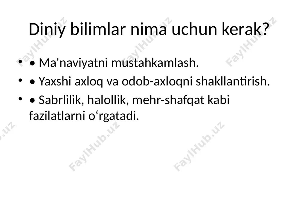 talabaning ongiga diniy va dunyoviy bilimlarni singdirish - Page 3