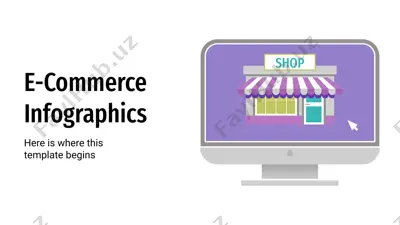 e-commerce infographics — PPTX