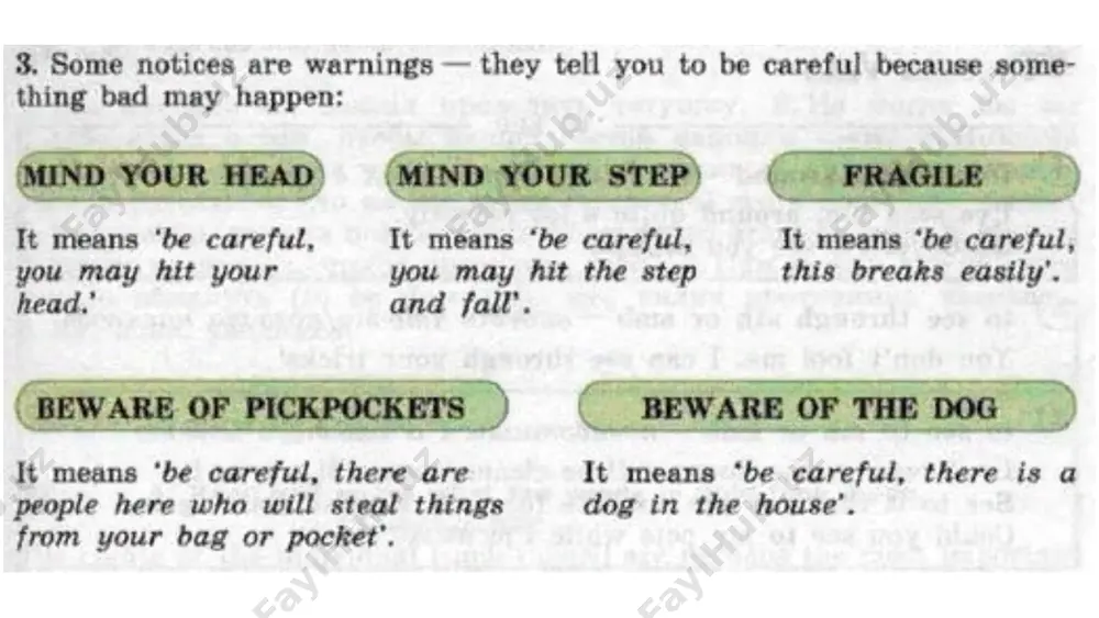 notices and warnings - Page 2