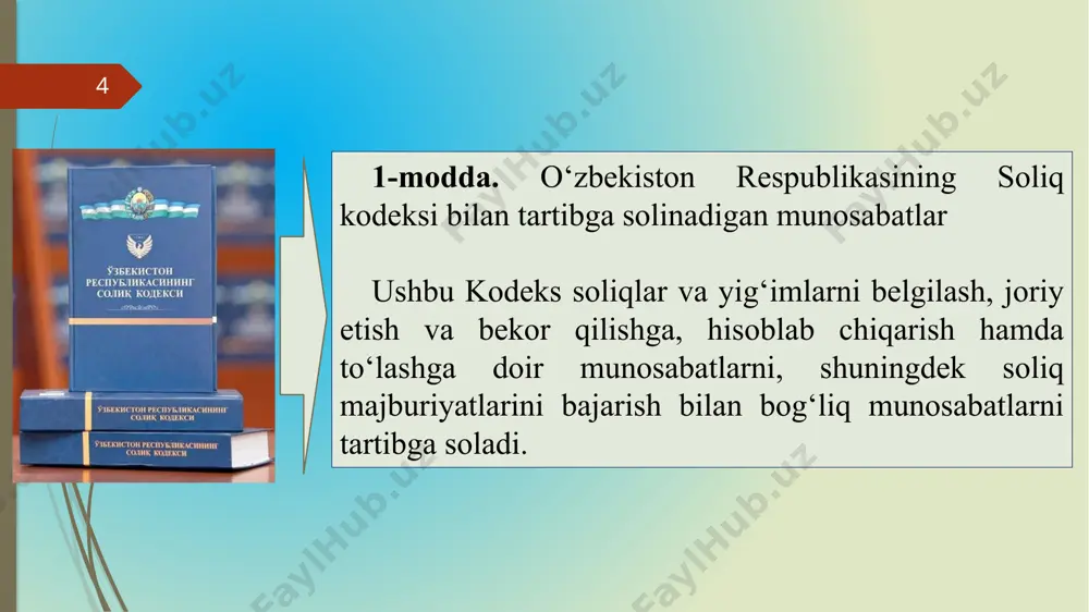 soliqlar va soliqqa tortish - Page 4