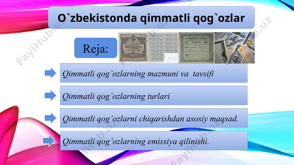 o`zbekistonda qimmatli qog`ozlar - Page 2