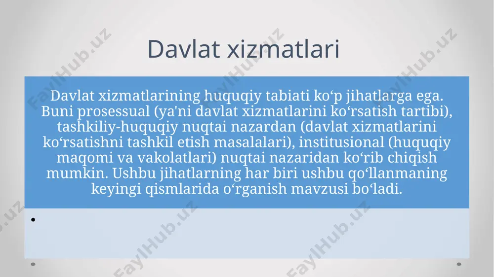 ma’muriy hujjat: davlat xizmatlari - Page 5