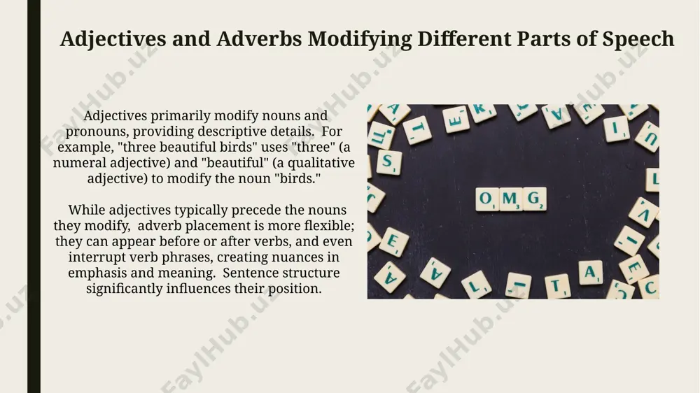 defining adjectives and adverbs - Page 4