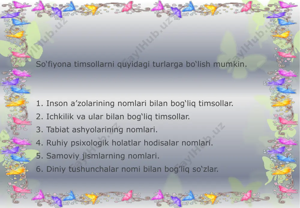 tasavvufda badiiy timsollar - Page 5