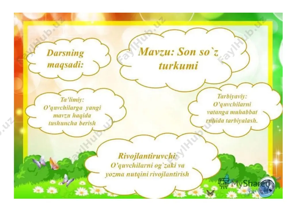 son so‘z turkumini takrorlash 5-sinf - Page 4