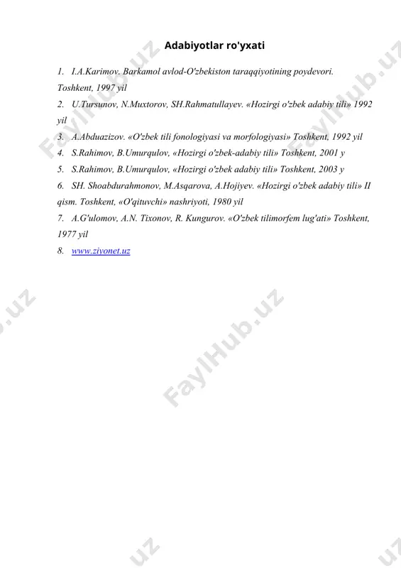 o'zbek tilida so'z yasalishi va so'z yasash usullari - Page 4