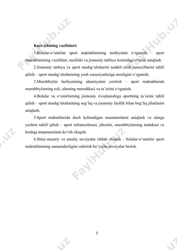 abiatini rivojlantirishga yordam beradigan samarali usullarni taklif etadi. undan tashqari sport o’z-o’zini tarbiyalash uchun etakchi omil hisoblanadi. sportdagi ko’rsatkichlarning oshishi me‟yoriga qarab, sportchi nafaqat jismoniy, balki ruhiy, aqliy, axloqiy, ma‟naviy va vatan tarbiyasi jarayoniga kirib bormoqda. bu borada jismoniy tarbiya va sport musobaqalarning pedagogik ahamiyati nihoyatda kattadir. jismoniy tarbiya va sport mashg„ulotlarida qo’yiladigan asosiy maqsad - sog„liqni mustahkamlash hamda yuqori sport natijalariga erishish avvalambor yoshlikdan boshlab umumiy jismoniy sifatlarni rivojlantirish muhimligiga e‟tibor qaratadi. aksariyat olimlarning ta‟kidlashicha, muayyan sport turi bo’yicha muntazam o’tkazib boriladigan hamda hajm, shiddat va mazmun jihatdan to’g„ri tashkil qilingan mashg„ulotlar bolalar va o’smirlar organizmiga ijobiy ta‟sir ko’rsatar ekan. lekin, umumiy jismoniy tayyorgarlikka asoslangan va tor doirada ixtisoslashtirilgan mashg„ulotlar salbiy oqibatlarga olib kelishi kuzatilgan. binobarin, dastlabki o’rgatish bosqichida jismoniy va texnik-taktik mashqlar nisbatini to’g„ri rejalashtirish bolalar sport mahoratini samarali shakllantirish imkoniyatini yaratadi. adabiyotlar taxlili va mеtodologiya zamonaviy klassik voleybol xx asr oxirlari va xxi asrdan boshlab o’zining tabiiy …
