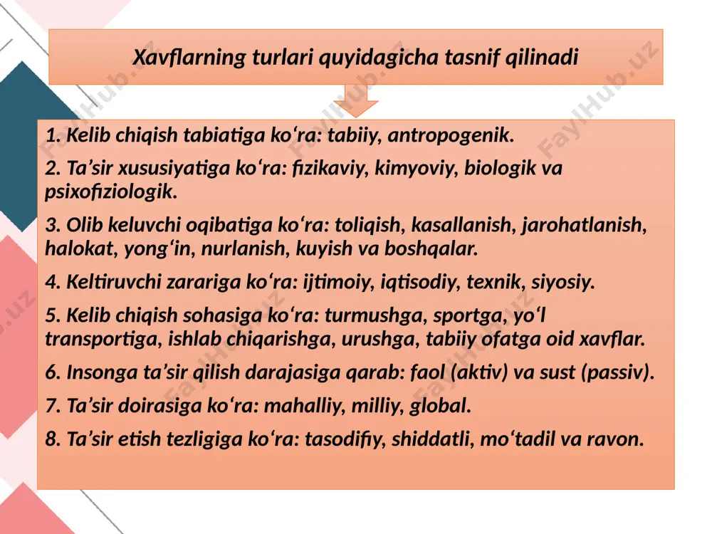 hayot faoliyati xavfsizligini muammolar va vazifalarning yechimlari - Page 4