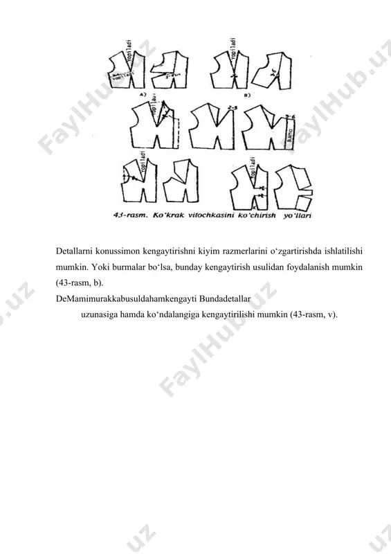 kiyim yangi modellarni yaratishda loyihaviy konstruktorlik ishlari - Page 5