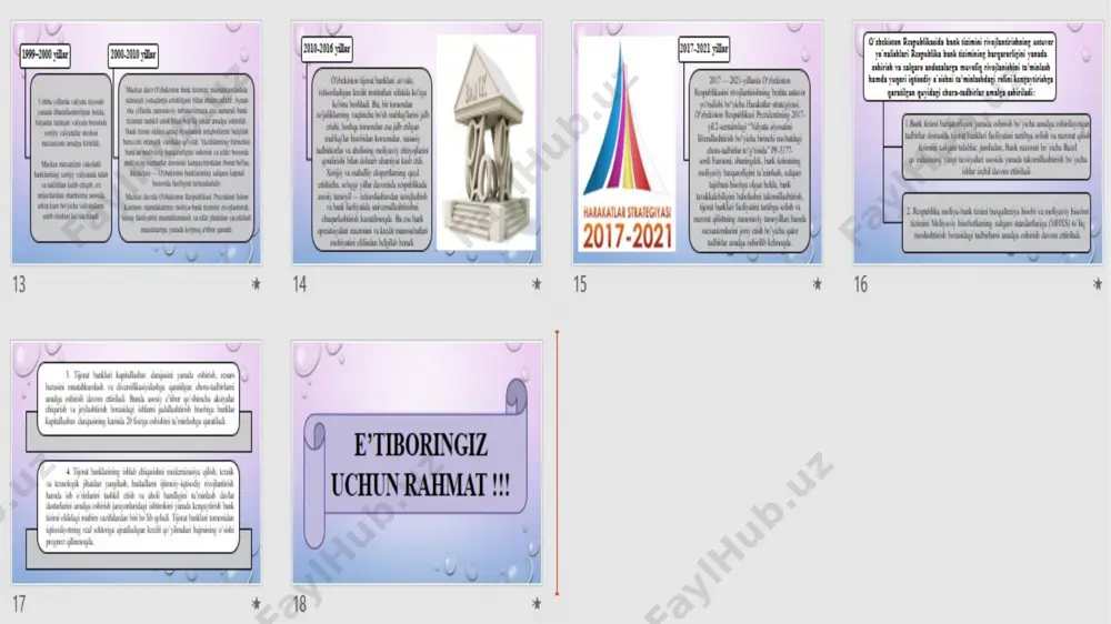 o’zbekiston respublikasi bank tizimi va uning tarkibi - Page 3