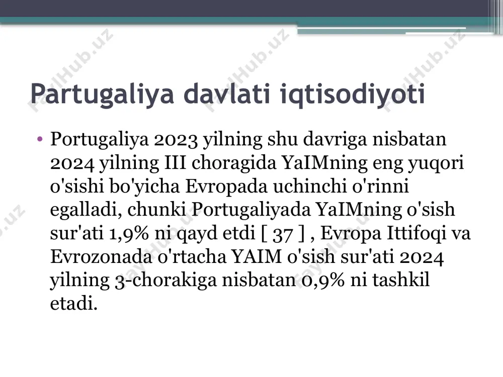 a, 2022 yilning 3 - choragidan keyin pandemiyadan oldingi ishlab chiqarish darajasiga yetishi kerak bo'lgan milliy iqtisodiyotning tiklanishiga ishora qilmoqda . davlat solig'i - portugaliya soliqqa tortish har qanday davlat boshqaruvining ajralmas qismidir va portugaliya ham bundan mustasno emas. rivojlanayotgan iqtisodiyoti va o\'sib borayotgan sanoat tarmoqlari bilan portugaliya hukumati daromad olish va davlat xizmatlarini moliyalashtirish uchun soliq yig\'adi. ushbu maqolada biz mashhur ishlab chiqarish shaharlari va u yerda gullab-yashnagan brendlarga e\'tibor qaratib, portugaliyadagi davlat soliq landshaftini o\'rganamiz. portugaliyada soliqqa tortishning asosiy jihatlaridan biri bu soliqqa tortiladigan korporativ soliqdir. mamlakat ichida faoliyat yurituvchi kompaniyalarning foydasi bo\'yicha. portugaliyadagi korporativ soliq stavkasi raqobatbardosh bo\'lib, uni yevropada o\'z ishtirokini yo\'lga qo\'ymoqchi bo\'lgan korxonalar uchun jozibador joyga aylantiradi. bu portugaliyani ishlab chiqarish markazi sifatida tanlagan bir qancha brendlarning paydo bo\'lishiga olib keldi. davlat solig'i - portugaliya portugaliya poytaxti lissabon turli sanoat tarmoqlari uchun mashhur ishlab chiqarish shahri hisoblanadi. to\'qimachilik va kiyim-kechakdan tortib texnologiya va avtomobilgacha, …