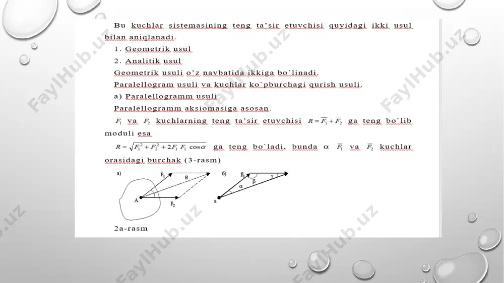 kesishuvchi kuchlar sistemasi - Page 4