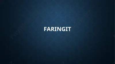 faringit — PPTX