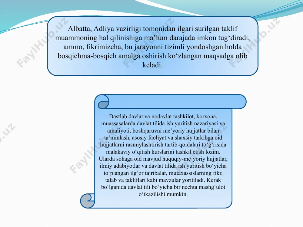 sohada davlat tilida ish yuritish masalalari - Page 5