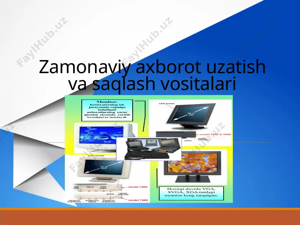 zatishda ijtimoiy tarmoqlardan keng foydalaniladi. ularning tasirisiz va ularsiz hayotni tasavvur qilish qiyin deyarli imkonsiz. ijtimoiy tarmoq mesenjerlari turlari juda ham ko’p va ular rivojlanib bormoqda. ijtimoiy tarmoqlarning strukturasi turlicha va anchayin murakkab, ammo ularda malumot uzatilishi birdan –ko’pga, va birdan ko’pga jo’rinishida uzatiladi. ijtimoiy tarmoqlarning axborot uzatishda wi-fi tarmoq, mobil tarmoq, simli tarmoq texnologiyalaridan foydalaniladi axborot tashuvchisi- axborotni bevosita saqlaydigan jismoniy muhit. inson uchun asosiy ma'lumot tashuvchisi - bu uning biologik xotirasi (inson miyasi). shaxsning shaxsiy xotirasini ishchi xotira deb atash mumkin. bu erda "operatsion" so'zi "tez" so'zi bilan sinonimdir. o'rganilgan bilimlar odam tomonidan darhol qayta ishlab chiqariladi. biz o'z xotiramizni ham chaqira olamiz ichki xotira chunki uning tashuvchisi - miya - bizning ichimizda. axborot tashuvchisi- axborotni oraliq saqlash yoki uzatish uchun xizmat qiladigan aniq axborot tizimining qat'iy belgilangan qismi ma'lumotlarni saqlash axborotni makon va vaqt ichida tarqatish usuli hisoblanadi. axborotni saqlash usuli uning vositasiga bog'liq (kitob - kutubxona, …