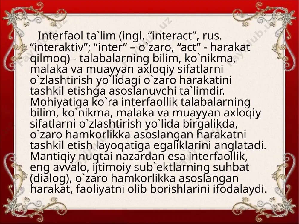 „g„riligiga ahamiyat bermaslik, nimani o„ylagan bo„lsa, shuni yozib berish talab etiladi. 3.yozuvning texnik (orfografik, mantiqiy va h.k.) jihatlariga e‟tibor berilmaydi. image1.jpeg image2.jpeg