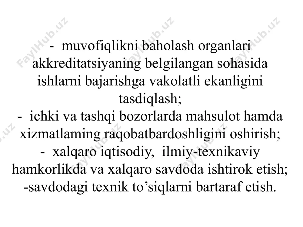 muvofiqlikni baholash haqida umumiy ma'lumotlar - Page 5