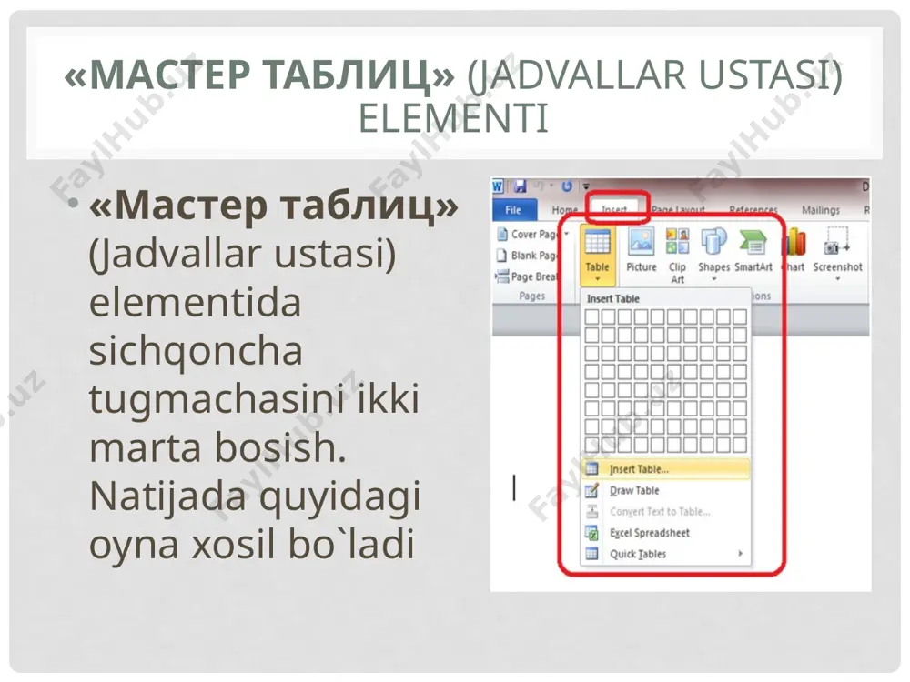 excellda jadvallar, shkallar, so`rovlar va hisobot yaratish - Page 5