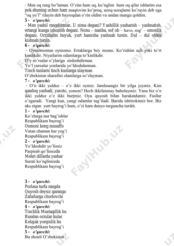 mangu hilpira o’zbek bayrog’i tadbiri - Page 4