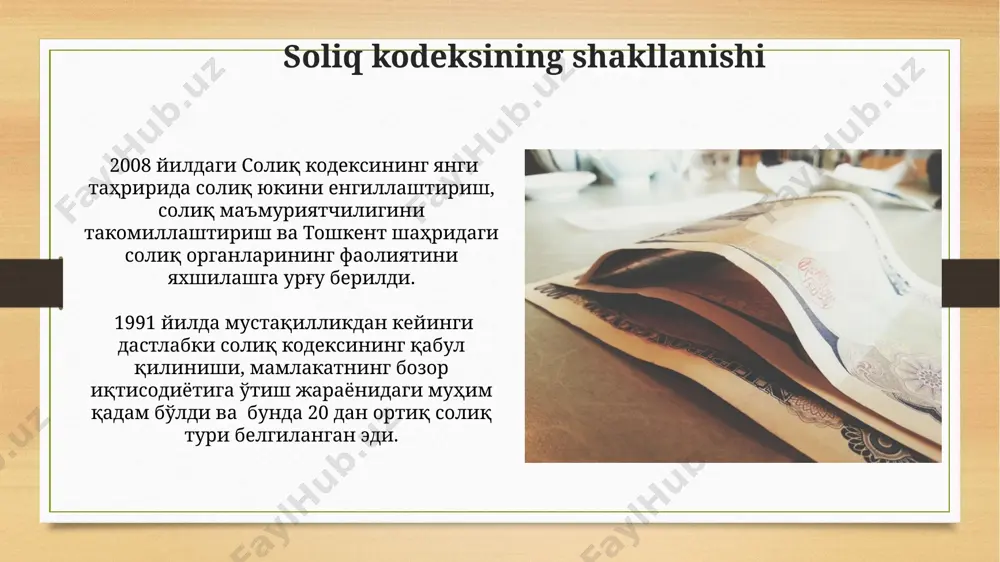 o'zbekistonda soliqlarning kelib chiqish tarixi - Page 4