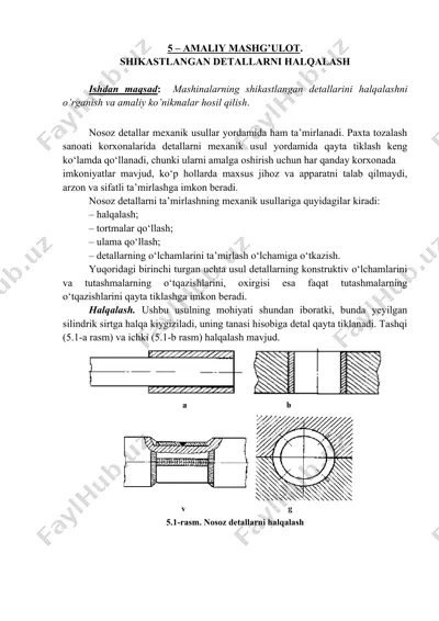 nosoz detallarni halqalash — DOCX